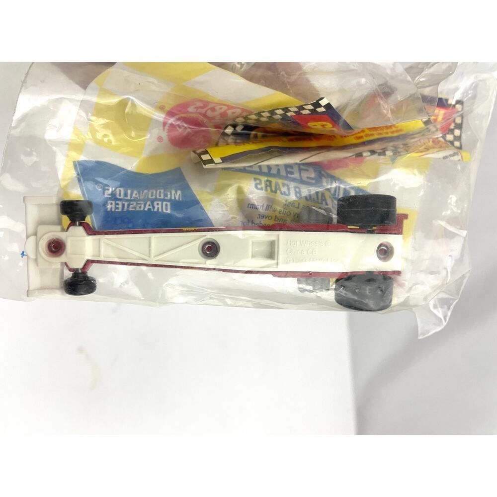 Lot of 2 McDonalds Hot Wheels Dragster Happy Meal Toy 92 Thunderbird #27 NASCAR - Picture 5 of 9